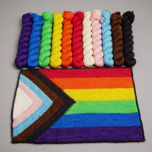 Progressive Pride Flag - Sock 11 x 20g Mini