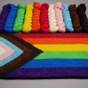 Progressive Pride Flag - Sock 11 x 20g Mini