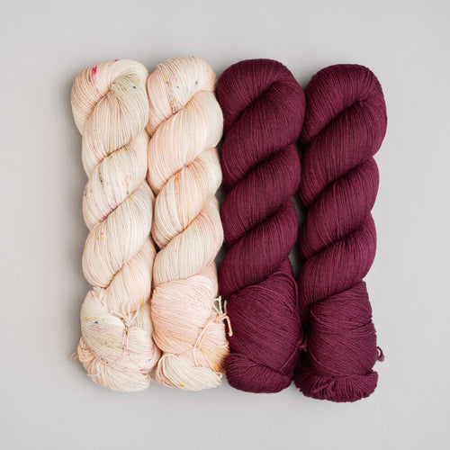 Misty Rose - 4 Skein Set - Sock 100g