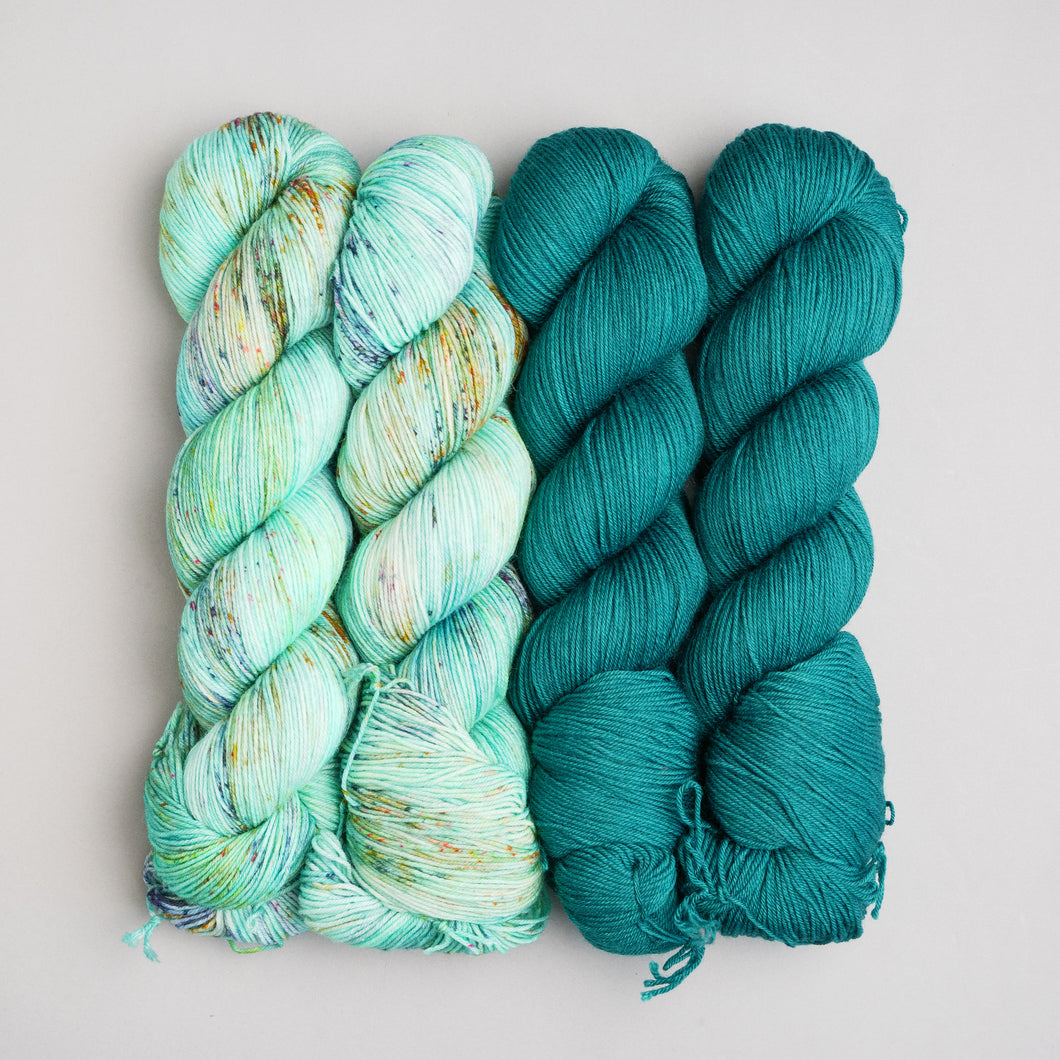 Seaspray - 4 Skein Set - Sock 100g