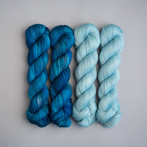 Serenity - 4 Skein Set - Sock 100g