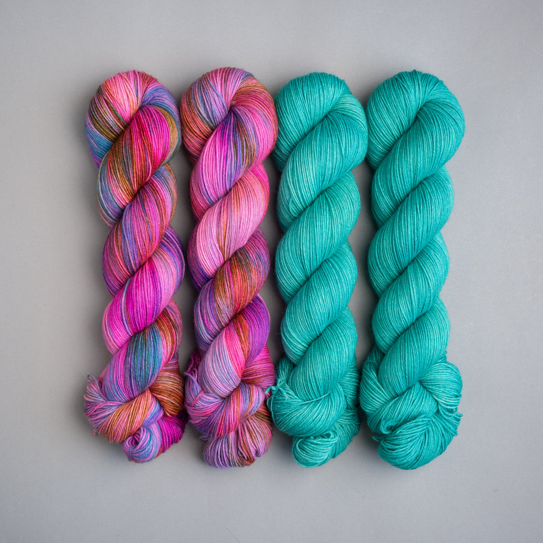 Palooza - 4 Skein Set - Sock 100g