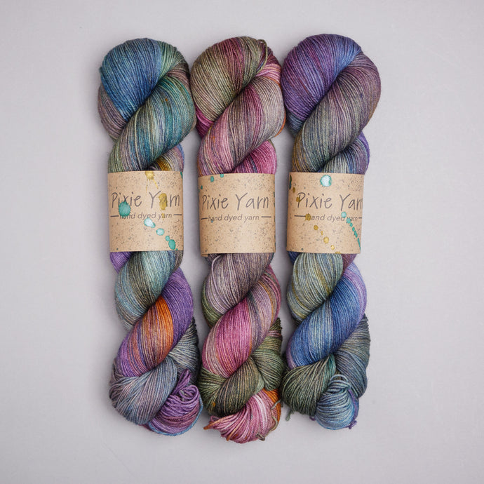 Windblown Heather - Sock - 100g Skein