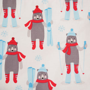 SKIING BEAR - PROJECT BAG