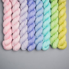 Load image into Gallery viewer, PASTEL Untamed Mini Skein Solid Set - Sock - 8 x 20g