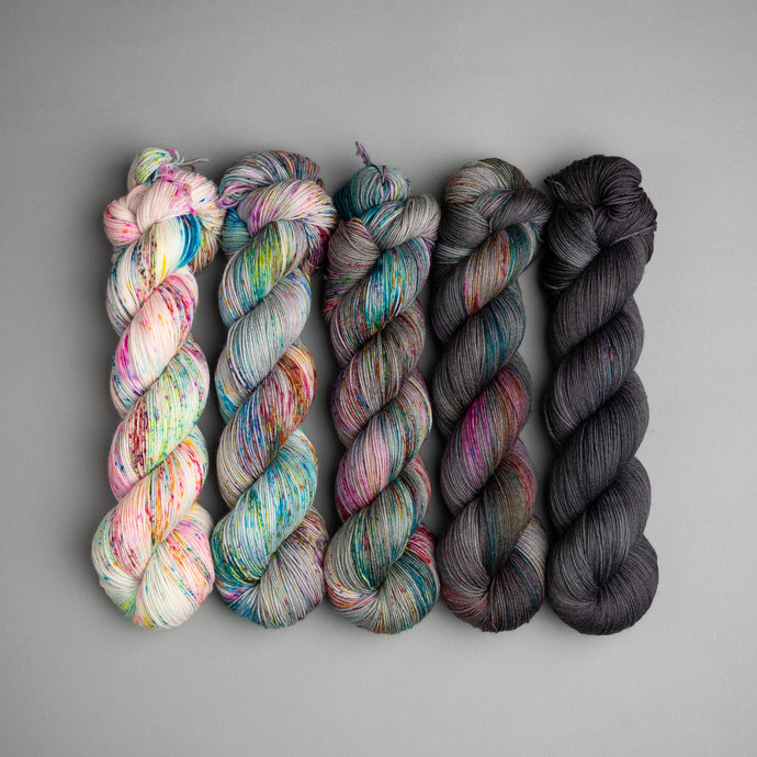 Cloudburst Fade - Sock/DK - 5 x 20/50g